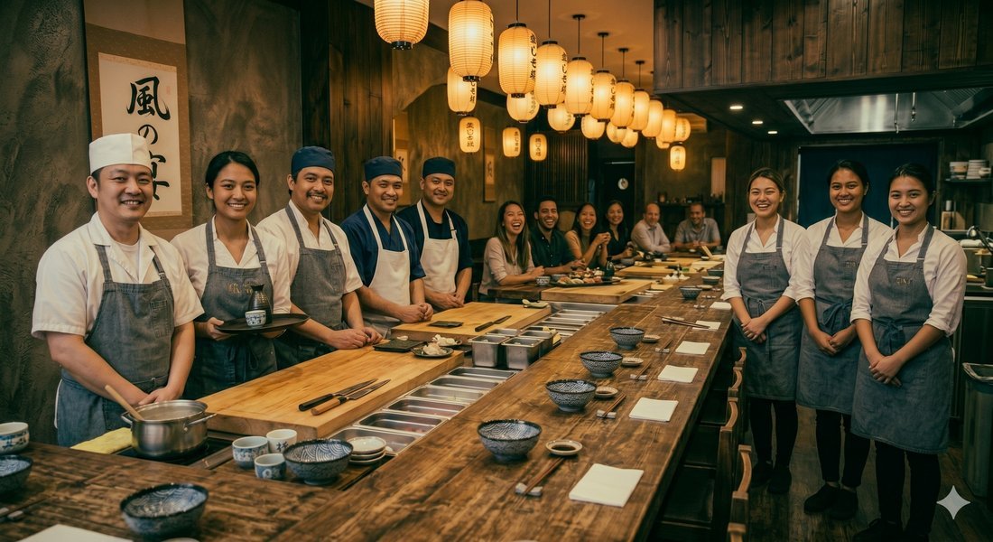 Chef sushi restaurant japonais Montréal — site web réalisé par Nextiweb agence web